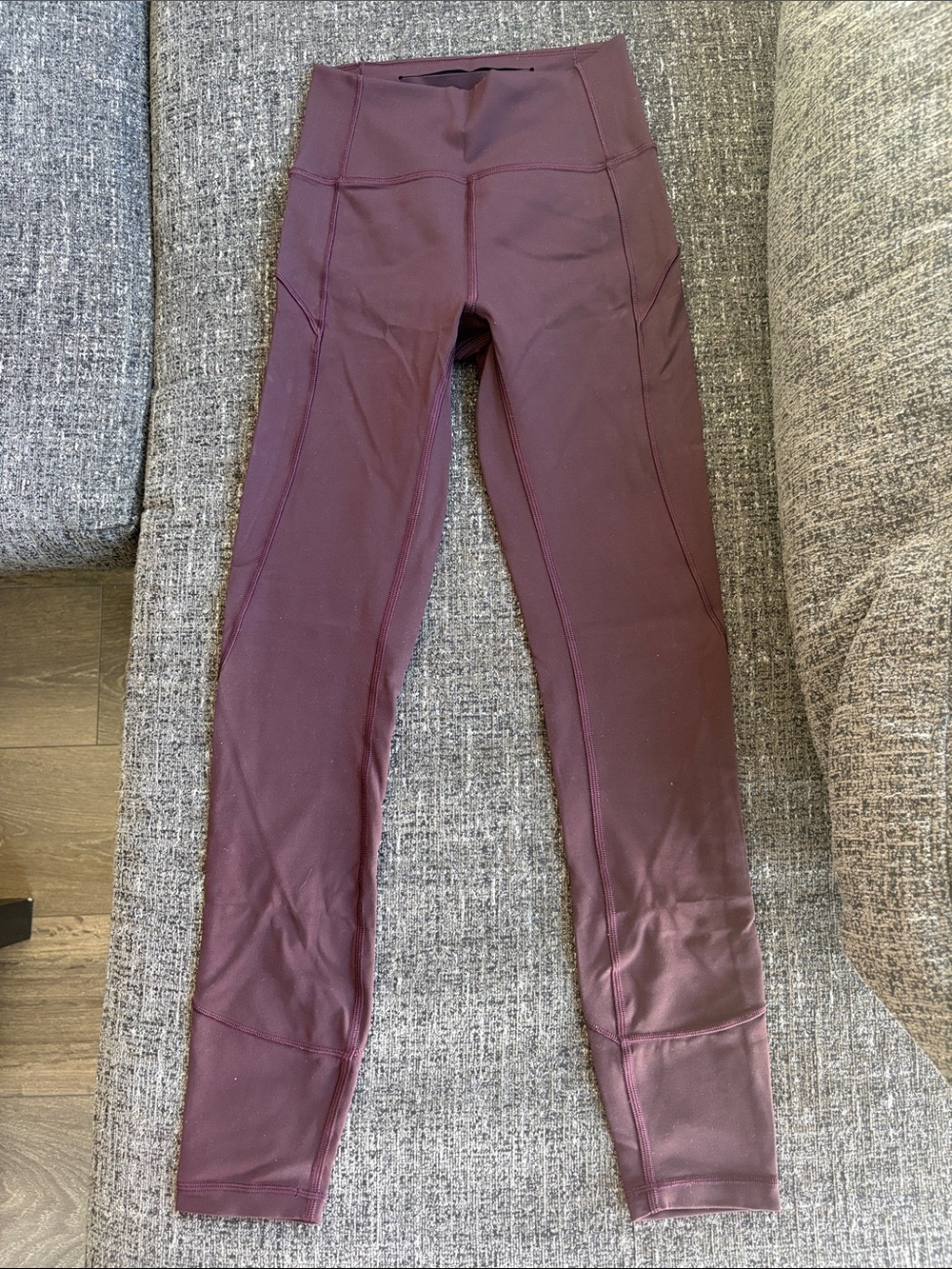 Lululemon In Movement Tight 25” Everlux in Black Currant Size 2